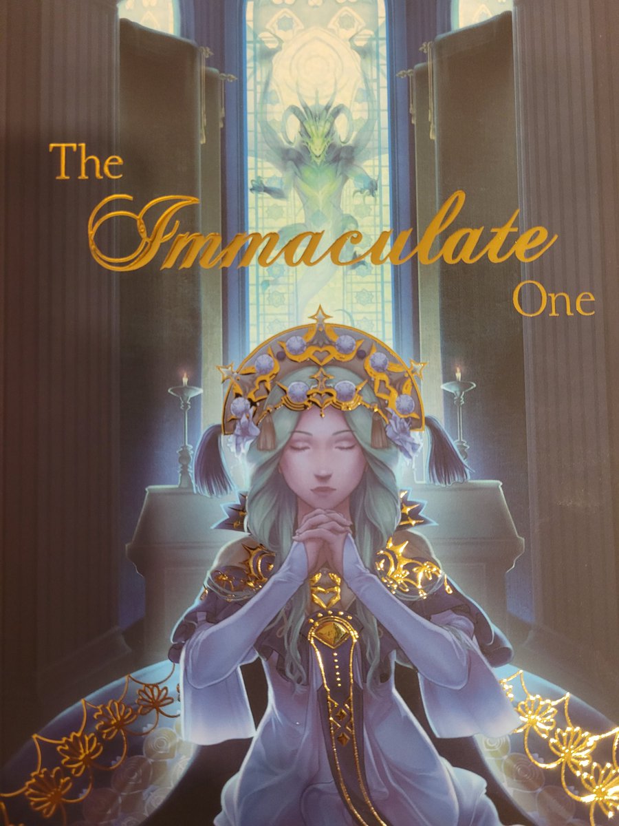 Got my copy of <a href="/Fe3hRheaZine/">The Immaculate One ¤ Completed!</a>! I'm so proud to have been a part of something as beautiful as this. 🥺