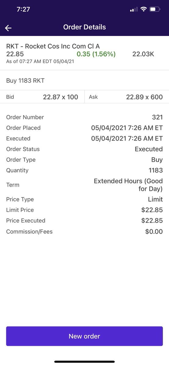 RKT I’m in. via /r/wallstreetbets #stocks #wallstreetbets #investing

https://t.co/px3MEgc6Md

#stockmarket #wallstreetbets https://t.co/gio5Lbam3N