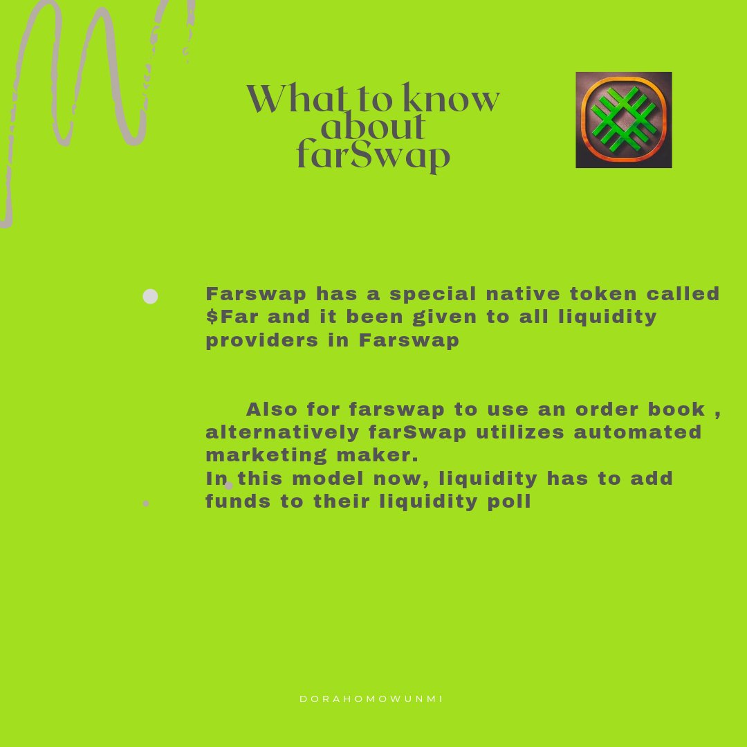 DiamondDorah1's tweet photo. About @Farswap_defi their utility token
Click on this content to view and understand more
#Defi #farswap_defi #farswap #farswaplegion https://t.co/p9C3jGJ6Y2