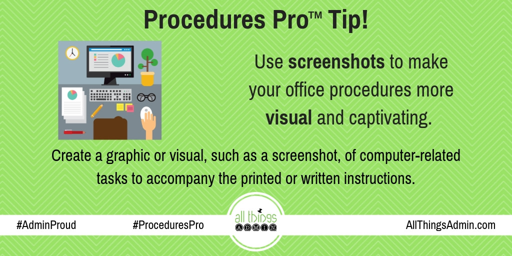 JuliePerrine's tweet photo. Incorporate visuals into your procedures to make them more clear and provide essential details. 👩🏻💻✅ #ProceduresPro #ProceduresMadeSimple https://t.co/S3jW7t0hnt