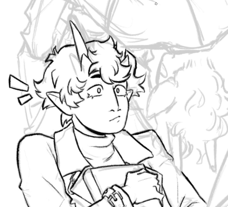 Have a wip 

I missed band au Ranboo.... 