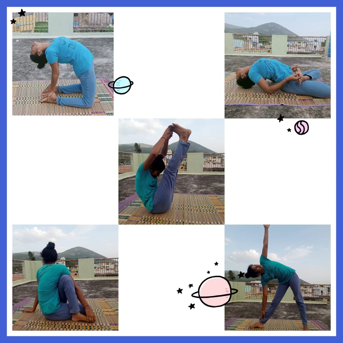 NssRiper's tweet photo. On the occasion of #IYD2021 Reddi Monalisa, NSS Volunteer of @NssRiper Practicing Yoga. https://t.co/IQ5zTsnjqp