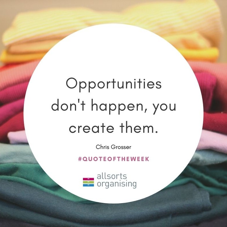 Your Monday Motivation! 
#professionalorganiser #quoteoftheweek #weareCBR #allsortsorganising #Mondaymotivation