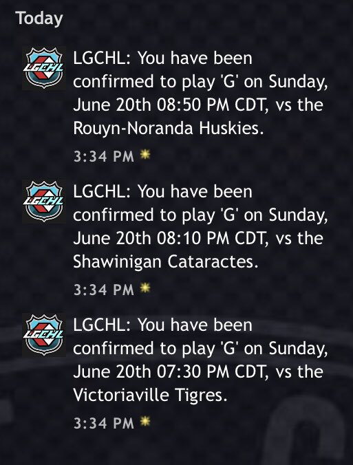 DevinitysGame's tweet image. Tonight is my DEBUT in one of the biggest (if not THE biggest) leagues in EA’s NHL game! @leaguegaming . This league holds great competition so come check it out! Here are the game times, I’ll be streaming on Twitch, hope to see you in chat!
twitch.tv/devinitysgame