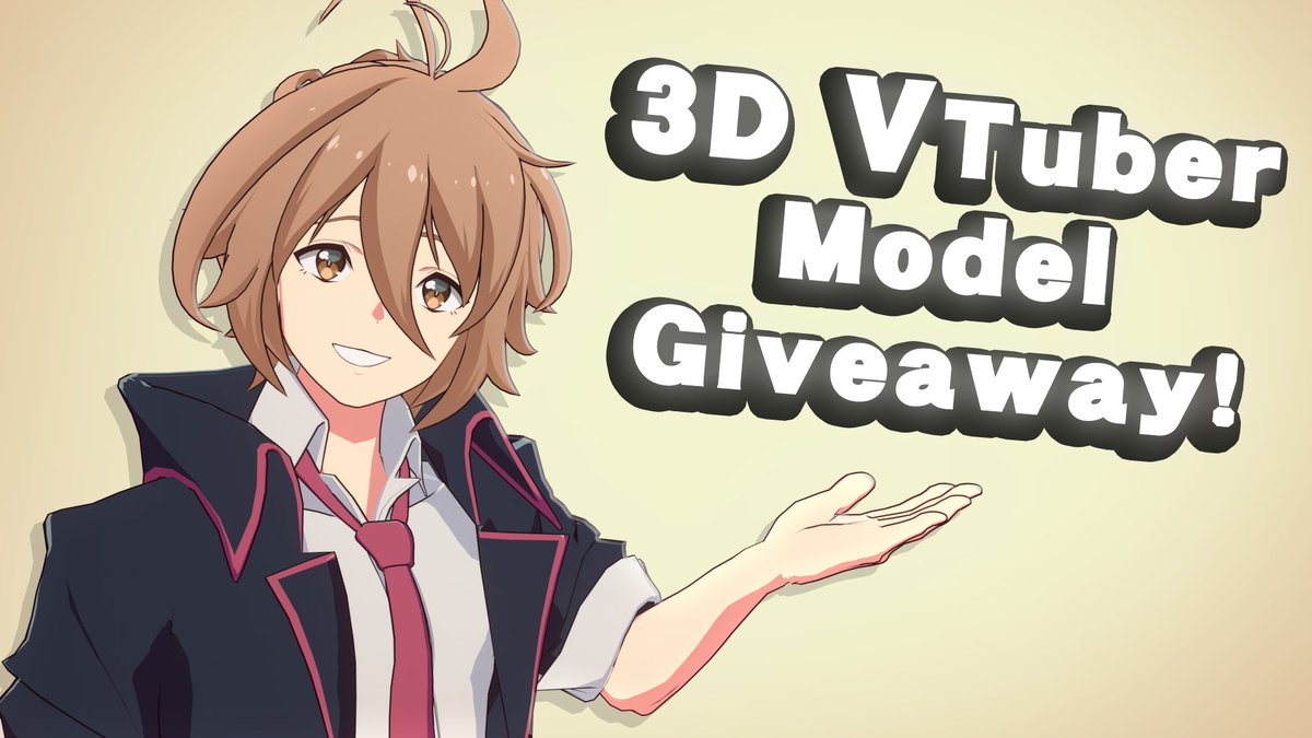 Since you guys chose it, I'll be giving away 1 custom-made 3D VTuber model to 1 winner as a thanks for 20k follows!

For a chance to win please:
-Follow and retweet!
-Comment a picture of your character for an extra point!

Thank you all so much!!~