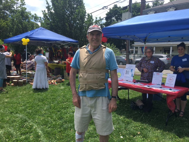 barrybergman's tweet photo. At Zoning Redesign booth at today's Juneteenth celebration told the way to create affordable housing was to allow 2 family homes to be built on single family lots. It costs around $1 million to buy a house.  After tearing it down &amp; building 2 townhouses it will not  be affordable https://t.co/bDHEF6TFpZ