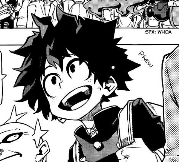 You know. When I started reading bnha I never expected the protagonist to go from this, to THAT 