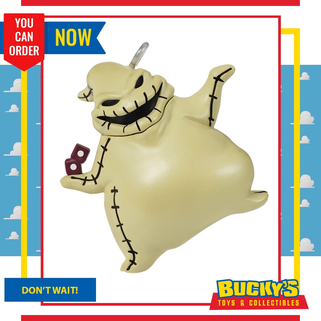 BuckysTandC's tweet photo. New Item Alert: 

2021 Hallmark Mini Disney Tim Burton's The Nightmare Before Christmas Lil' Oogie Boogie Ornament

Order now: https://t.co/BOwBYWcVq1

@afterpayusa is now available on the website.

#hallmark #christmasinjuly #paybetter #disney #oogieboogie #jackskellington https://t.co/HgK8UBvGGX