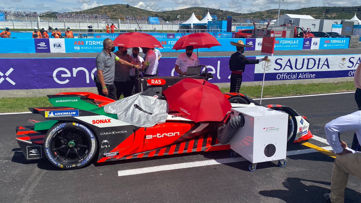 AudideMexico's tweet photo. ¡Listo para brillar una vez más en el #PueblaEPrix! #etron #FutureIsAnAttitude #ABBFormula https://t.co/7WoxPXPJzH