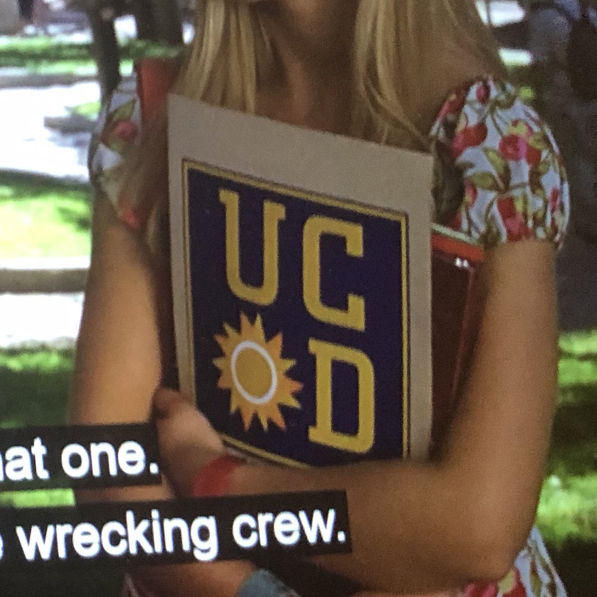 I can’t believe Buffy went to University College Dublin