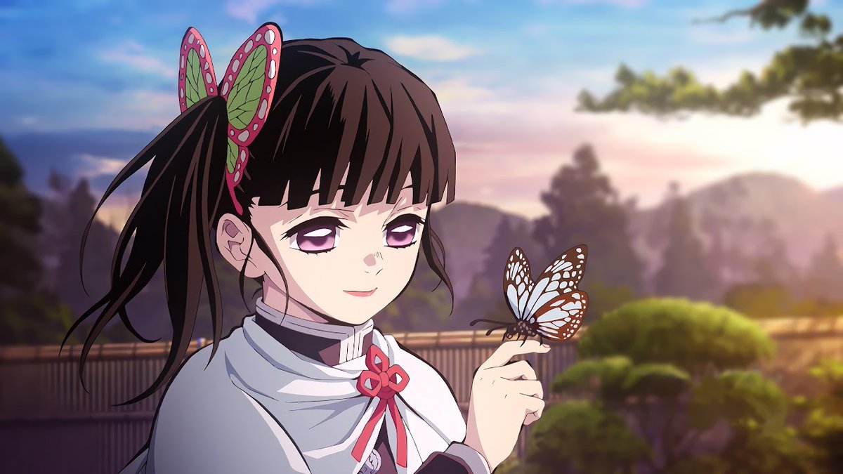 鬼滅の刃　栗花落カナヲ　神崎アオイ　胡蝶しのぶ　胡蝶カナエ 栗花落カナヲ #竈門禰豆子 #神崎アオイ #胡蝶しのぶ #鬼滅の刃イラスト