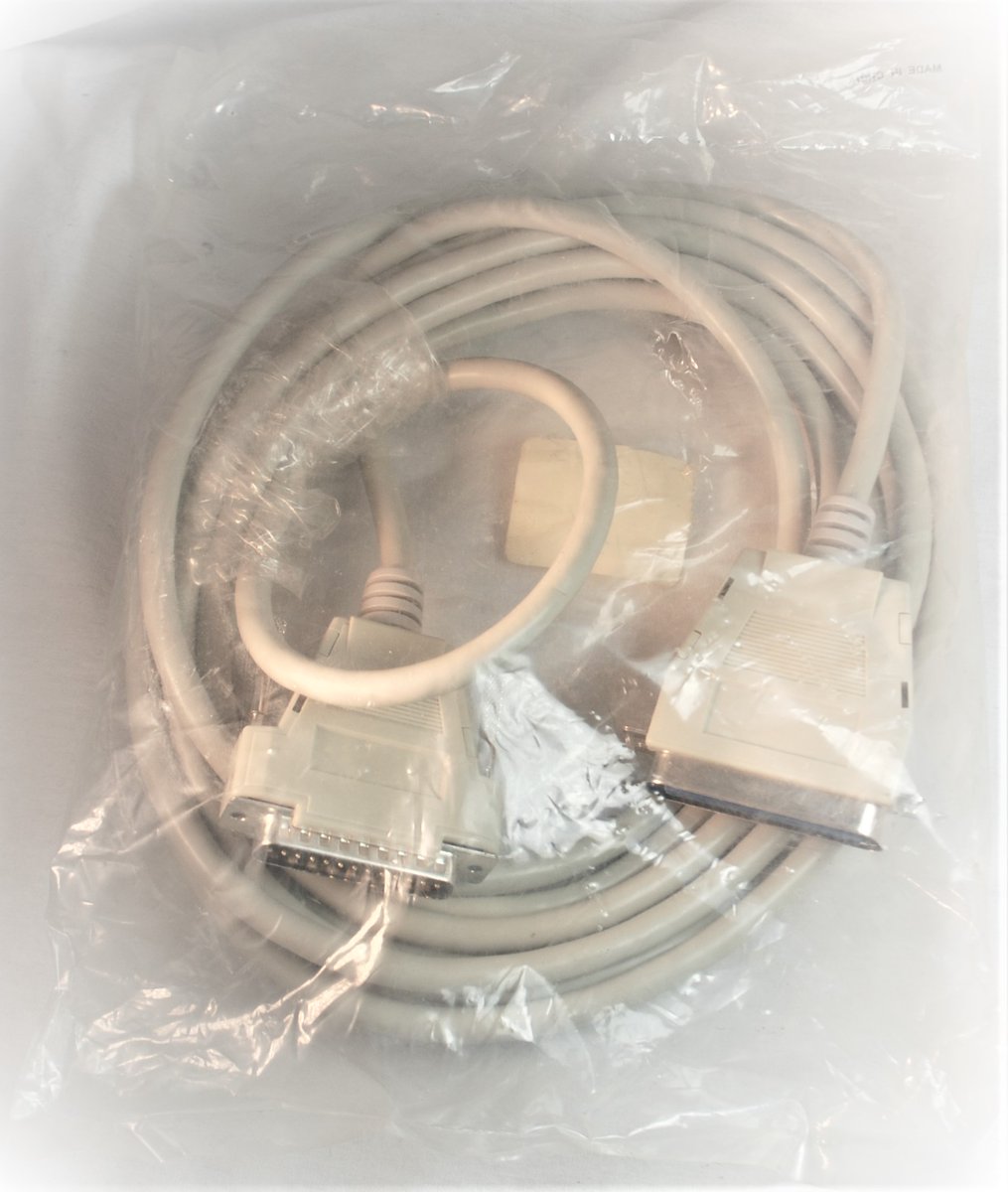 Câble imprimante parallèle DB25M-CENT36M Centronic 15’ pieds LPT
(Parallel printer cable  DB25M-CENT36M Centronic 15’ feet LPT )

Commande et quantité disponible ici (order and quantity available here) :
qualitasdistribution.com/index.php?rout…

QualitasDistribution.com depuis (since) 1994!