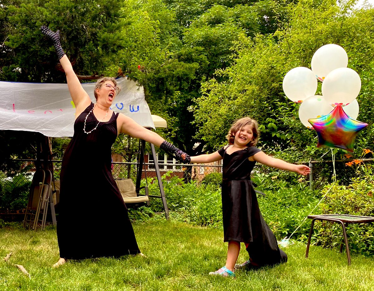 Mrs_Clot's tweet photo. 2nd annual family talent show gave me the chance to stretch my acting muscles @KChenoweth @DoveCameron #EvilLikeMe #DisneyDecendants #motherdaughtersong #summerfun @sd129 @kruff115 https://t.co/ZqNsileBaL