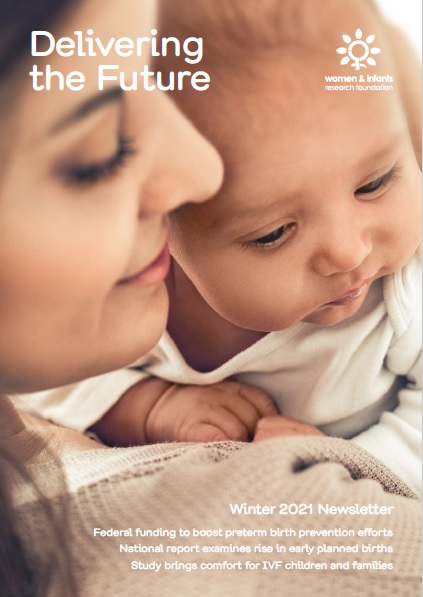 WIRF has just released the Winter 2021 edition of its newsletter, Delivering the Future. Read feature articles on a major federal funding announcement, outcomes of a breaking IVF study, and previews for the upcoming WIRF Gala and Stars events. tinyurl.com/p5hcpryk