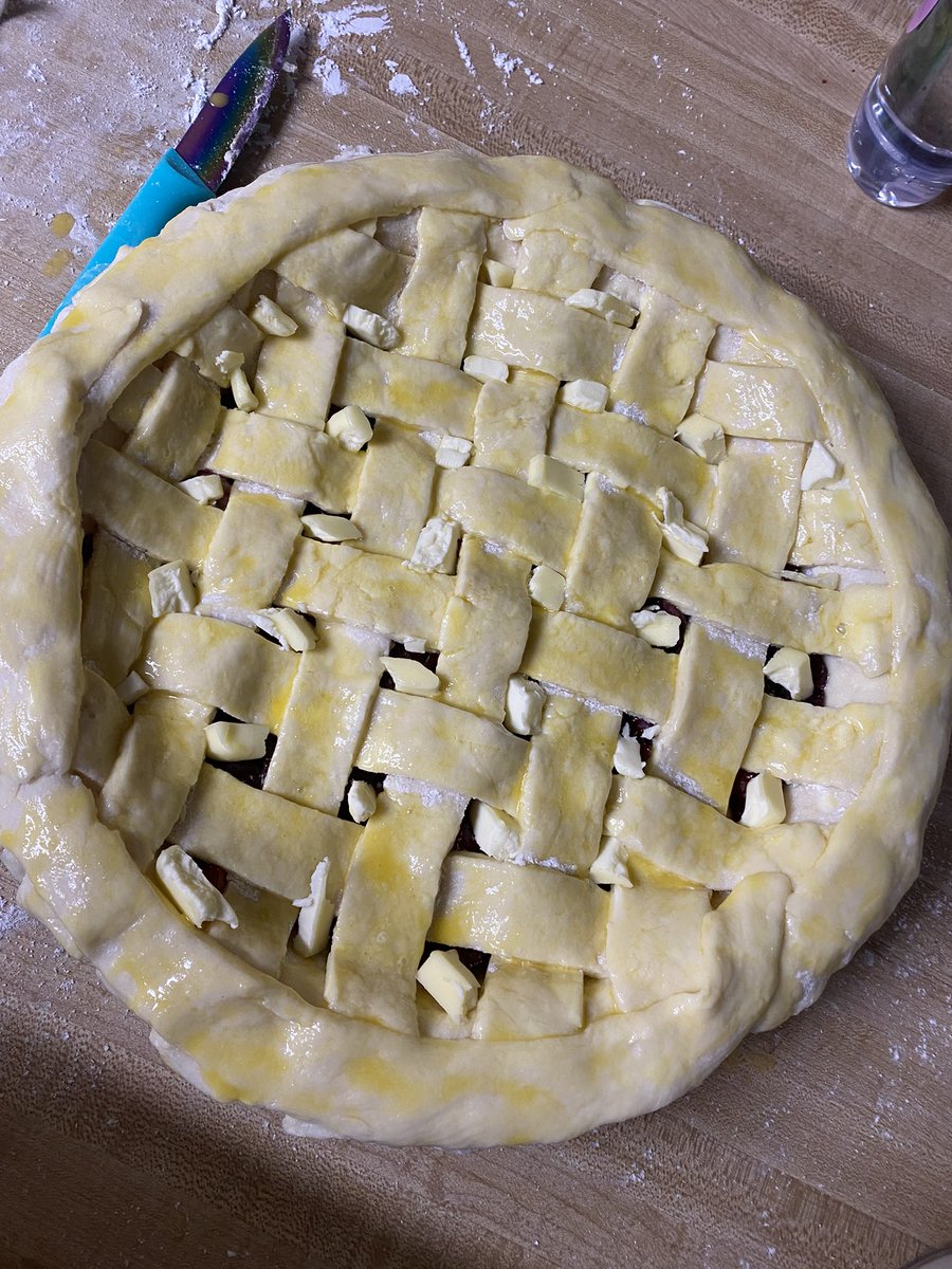 teresashortcake's tweet image. Before! #cherrypie #homemadecrust