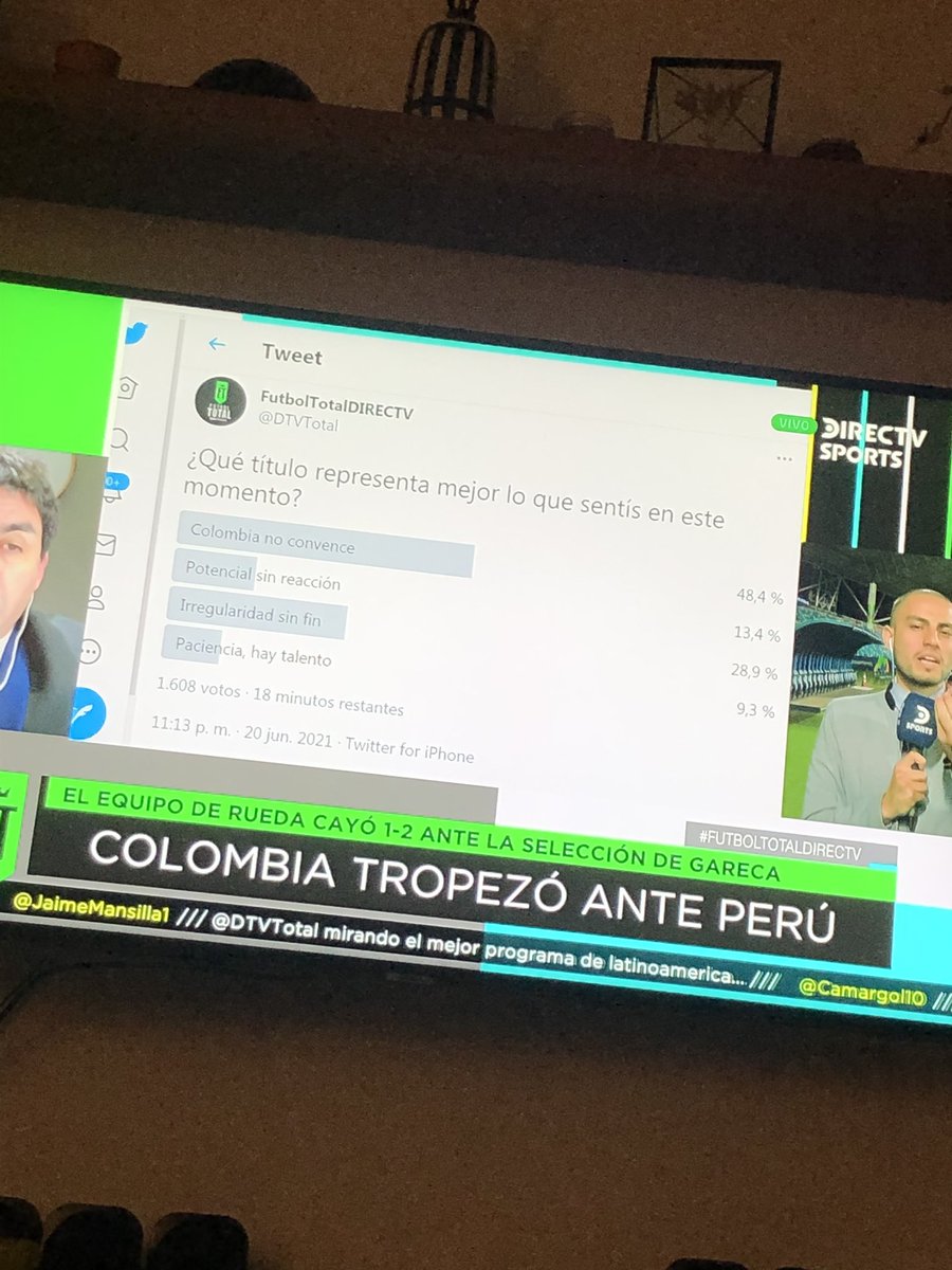KariGasparM's tweet photo. @DTVTotal Me pueden explicar este titular? No se destaca mas al que gana? Pueden analizar objetivamente el partido amiguitos???!!! https://t.co/99E6j2bp0r