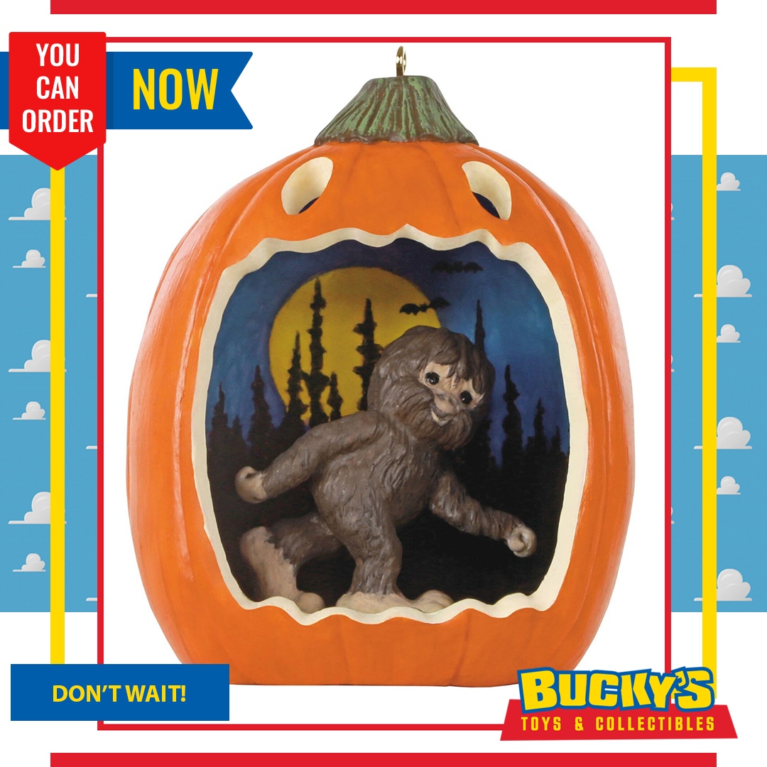 BuckysTandC's tweet photo. New Item Alert: 

2021 Hallmark Happy Halloween! Bigfoot Ornament - 9th in the series

Order now: https://t.co/yGOv9aVX0u

@afterpayusa is now available on the website.

#hallmarkornament #christmasinjuly #paybetter #halloween #bigfoot #trickortreat #fall #october #pumpkins https://t.co/Mm8nFVBGxh