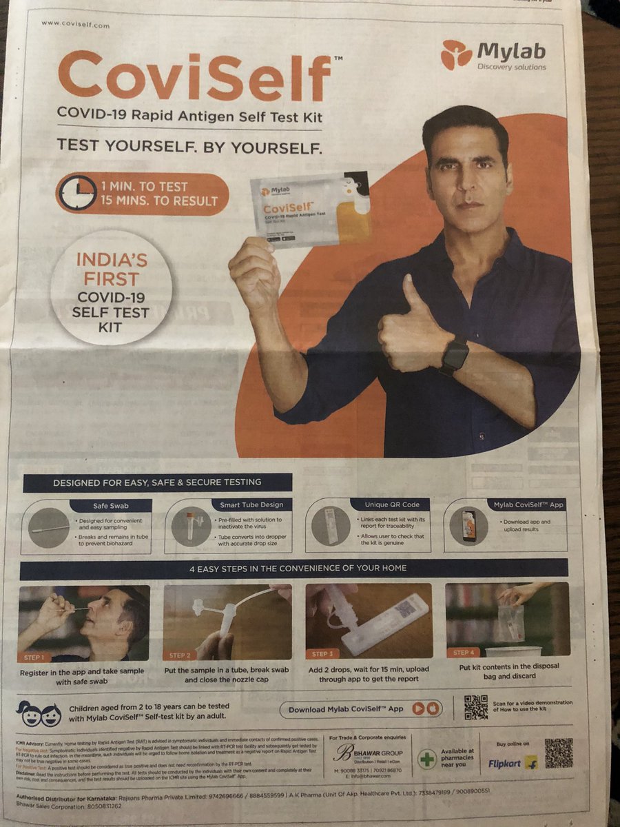 DrDeepakKrishn1's tweet image. Be ready for a deluge of false negative reports mainly bcos of faulty technique of taking the swab and consequently dangerous non restricted behaviour and spread of the virus. #coviself #falsenegative #swabtechnique