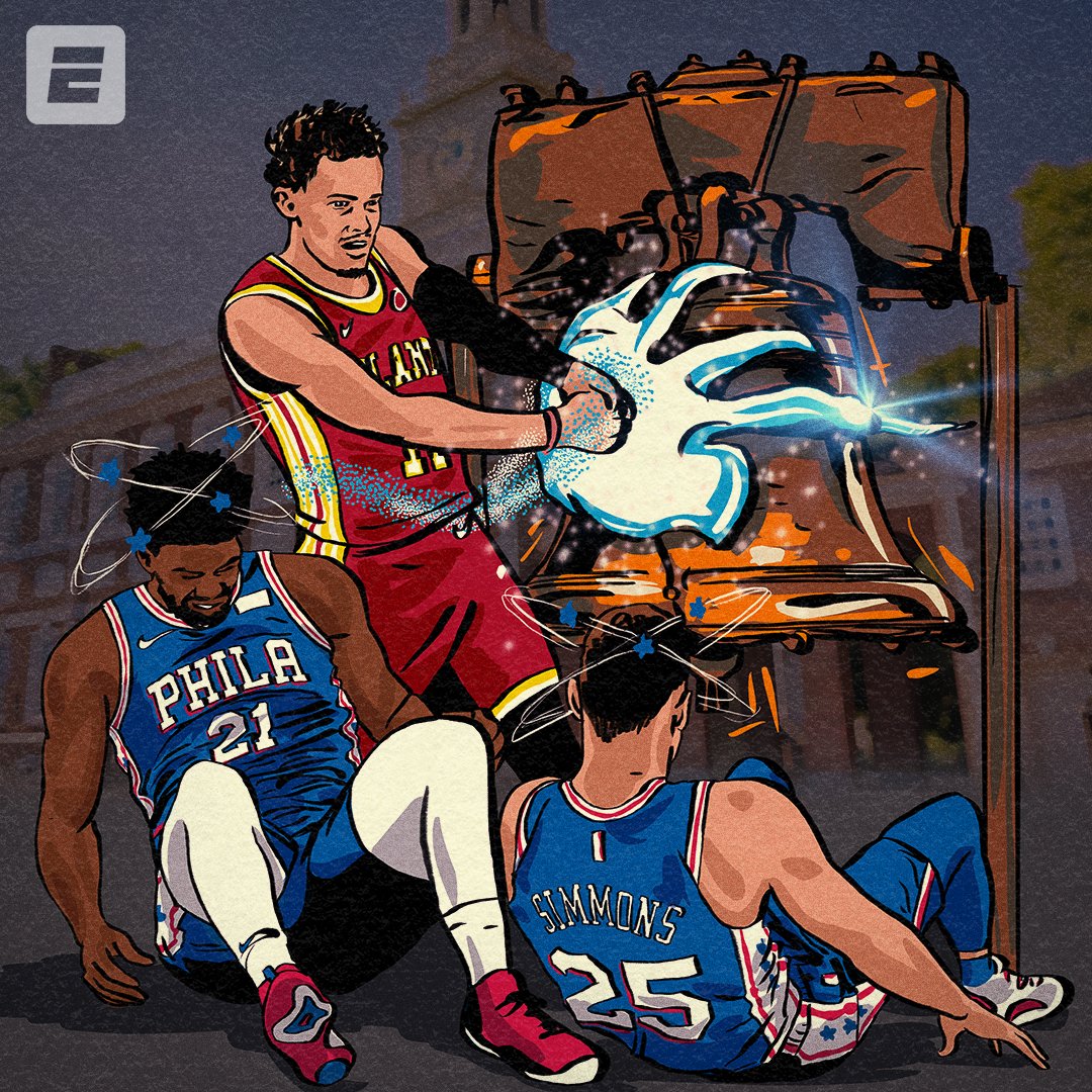 ESPNBrasil's tweet photo. Pelos poderes de Ice Trae 🥶❄️

#NBAnaESPN https://t.co/LpiIDtANgb