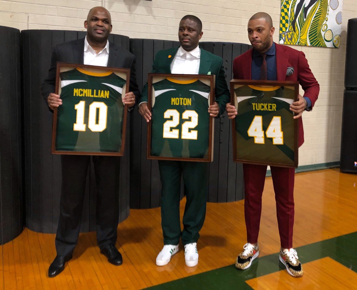 LeVelleMoton's tweet photo. My big brother on the left (Nate McMillan) raised me..I tried to be the same big brother to the guy on the right (PJ Tucker)...Now, these two Southside Raleigh kids will square off in the Eastern Conf Finals...Dreams Come True! So proud of my brothers. Love y’all...⭐️🙏🏾⭐️💯 https://t.co/azLFNQ2asB