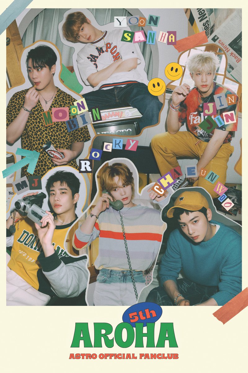 ASTRO 5期 韓国ファンクラブ 入会特典 rootsy.jp