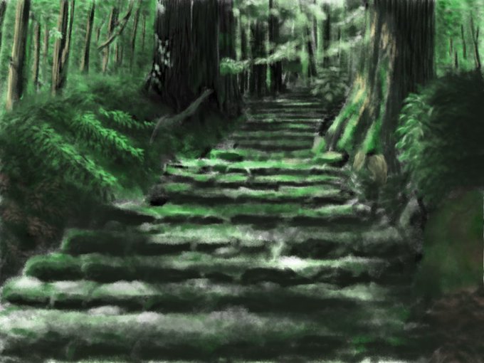 熊野古道のtwitterイラスト検索結果