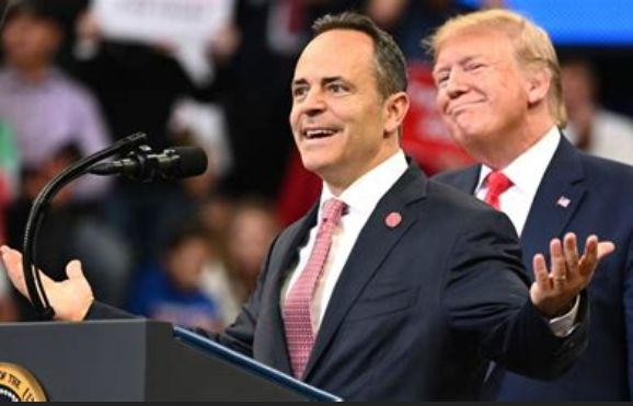 ky_statesman's tweet photo. Happy Father's Day to the Legitimate Governor of Kentucky @MattBevin! We all know that @GovAndyBeshear was installed by the DS and the cheating @kydems. #BevinWon #TrumpWon #TeamKentucky https://t.co/OzXxxb8Wo6
