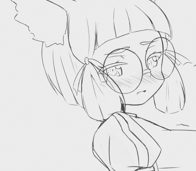 fun stream, I got distracted mid-way through and put a bunch of glasses on older Nia pics, but got the first panel and some lined up 