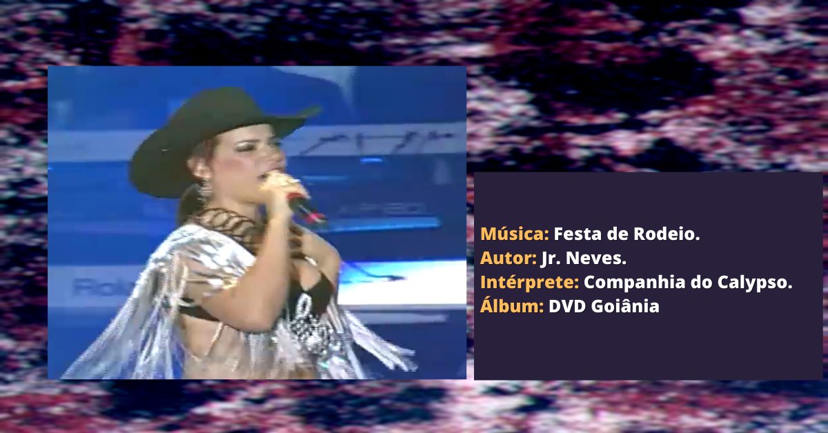 jrneves_cantor's tweet image. Música: Festa de Rodeio.
Autor: Jr. Neves.
Intérprete: Companhia do Calypso.
Álbum: DVD Goiânia.

Clique e assista no meu Instagram
instagram.com/tv/CQXBNjLtcZb/

Conheça mais trabalhos de minha autoria:
juniorneves.bregapop.com