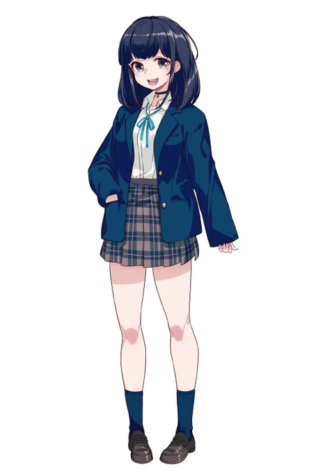 イラスト担当してる『ただ制服を着てるだけ』からヒロインの【藤村明莉】のキャラクター紹介٩( `ω' )و

〝とあるお店〟でJKのコスプレをして働く19歳の女の子🐰

ひょんなことから主人公の家へ転がり込むことに--!?

#GA文庫 #ただ制服 