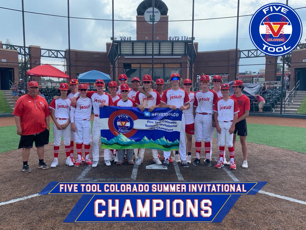 🏆CHAMPIONS🏆

Congrats to <a href="/RJHSBaseball/">Regis Jesuit Baseball</a> Red on winning the 16U Division at the <a href="/FiveTool/">Five Tool Baseball</a> Colorado Summer Invitational!

#WatchEm