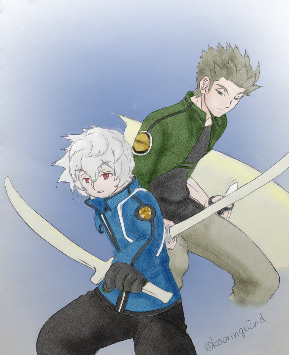 ワールドトリガー 模写アレンジ 空閑遊真 14 玉狛第二 攻撃手 村上 鋼 1 びっけのイラスト ワールドトリガー 模写アレンジ 空閑遊真 14 玉狛第二 攻撃手 村上 鋼 1 びっけのイラスト