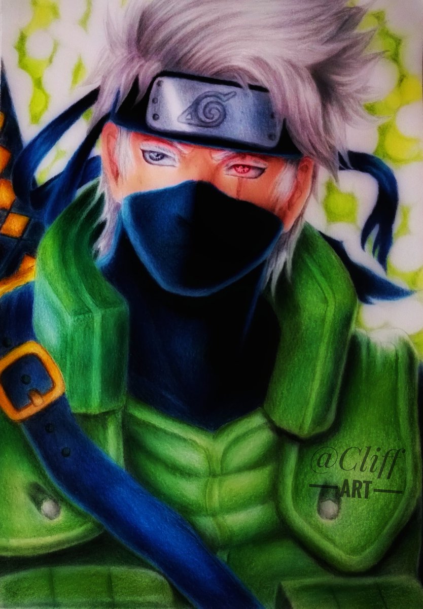 Cliff Art on X: Kakashi Hatake _ Desenho #Kakashi #kakashihatake