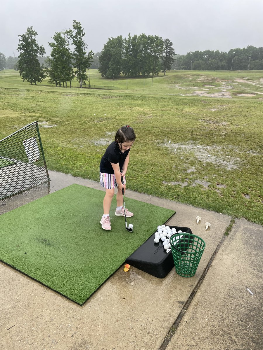 k8_leahy's tweet photo. Time to celebrate one of the best! #golfingintherain #firsttimegolfer #HappyFathersDay2021 @sp_leahy https://t.co/ri9zqju5Ng
