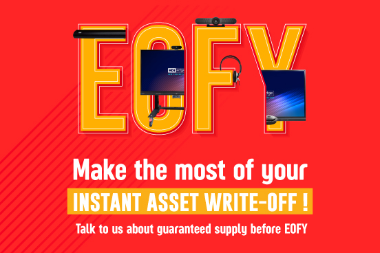 TechCoreAus's tweet photo. EOFY - Make the most of your Instant Asset Write-Off!
Visit to our website to see our products and talk to us about guaranteed supply before the EOFY 😎
For more information https://t.co/xb3t6OS8w1
#EOFY #EOFY2021 #techcore #technologycore #hdinteractive #guarnteedsupply #hdi https://t.co/rRcDdntEfa