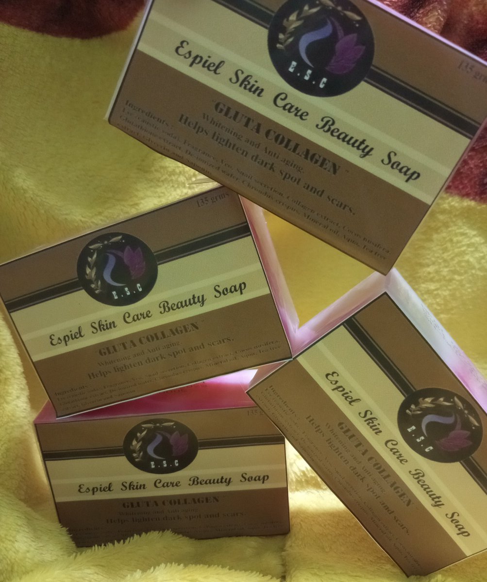 Patalsik362's tweet photo. ESPIEL SKIN CARE BEAUTY SOAP 
Available variant..
👉SUNFLOWER BEAUTY SOAP 
👉GLASS SKIN BEAUTY SOAP 
👉GLUTA BLEACH BEAUTY SOAP 
👉GLUTA COLLAGEN 
👉SNAIL WHITE BEAUTY SOAP 
👉DOUBLE WHITENING SOAP 

For only 60 pesos each...
Available at shopee 
https://t.co/QmpigQPYXD https://t.co/bPCYa0LZJV