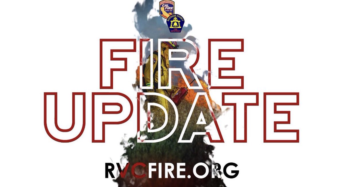 CALFIRERRU's tweet photo. #76Fire update- The fire is now 20 acres, 0% contained. 2 FF’s being evaluated for non life-threatening injuries. 16 engines committed w/ assistance from Soboba, Morongo, Cathedral City and @PalmSpringsFire https://t.co/D0lgPC6zvI