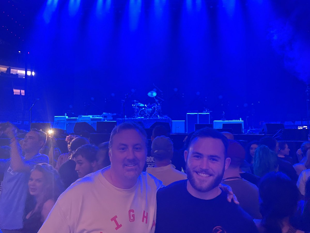 My son and I flew to NYC to see the Foo Fighters…. So awesome to have concerts back!