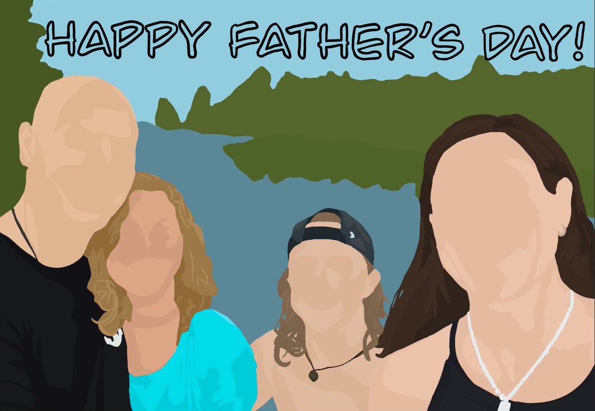 Happy Father’s Day to our #1. Virtual card courtesy of Siena-Bear. ❤️ <a href="/Mike_Phi11ips/">Mike Phillips (he/him)</a>