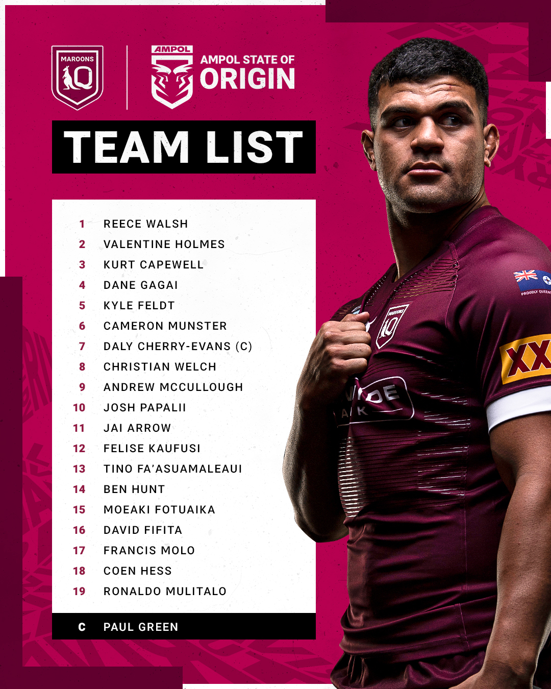 QLDmaroons: Xem hình về QLD Maroons và bạn sẽ thấy đội tuyển bóng bầu dục hàng đầu này của Queensland đem lại những trận đấu đầy mãn nhãn. Hãy cùng họ cổ vũ và đón nhận những khoảnh khắc khó quên trong bóng bầu dục.