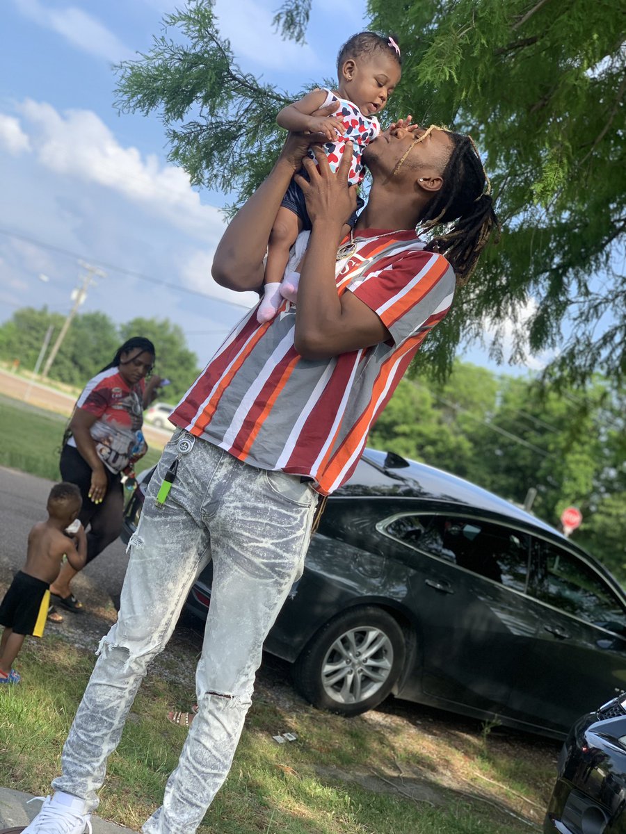 Happy Fathers Day from my first born &amp; I 💜 I love you forever Demii J. 🤞🏾