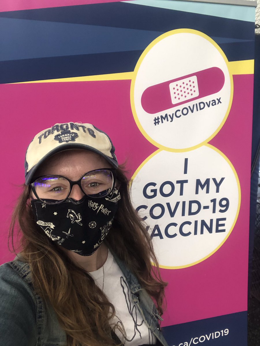 Happily 2nd dosed!!! 
❤️🥳💉￼