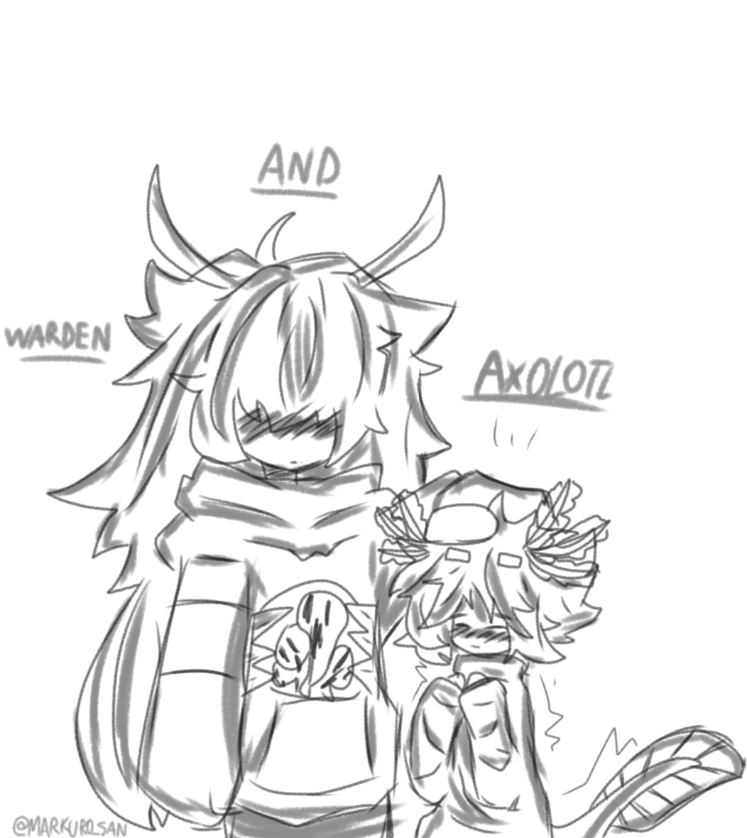 MarkuroSan's tweet photo. Warden and Axolotl 
.
.
.
#minecraf #Minecraftfanart #fanart #digitaldrawing #DigitalArtist #drawing #draw #ibisPaintX #ibispaint #ibis #karmaself #axolotl #warden #mobs https://t.co/sKYaWGsZte