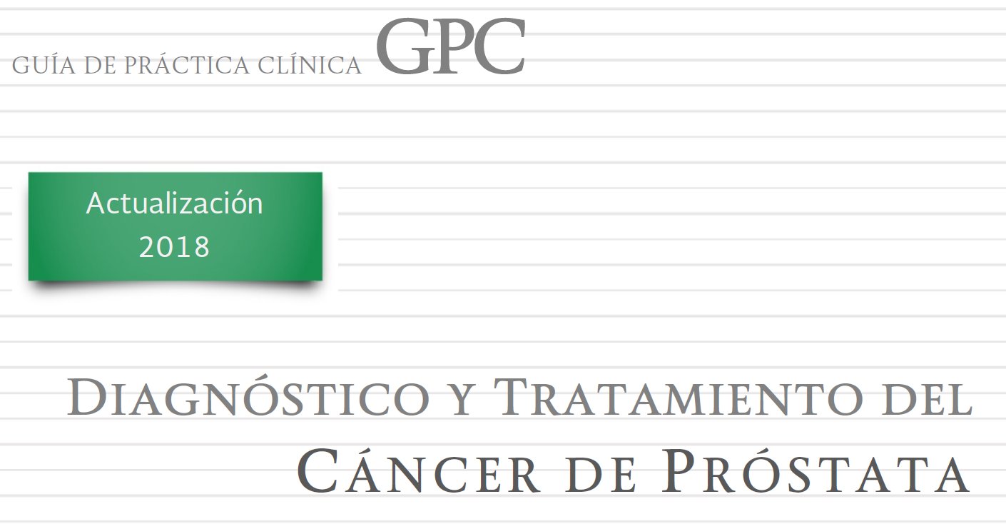 cancer de prostata gpc imss)
