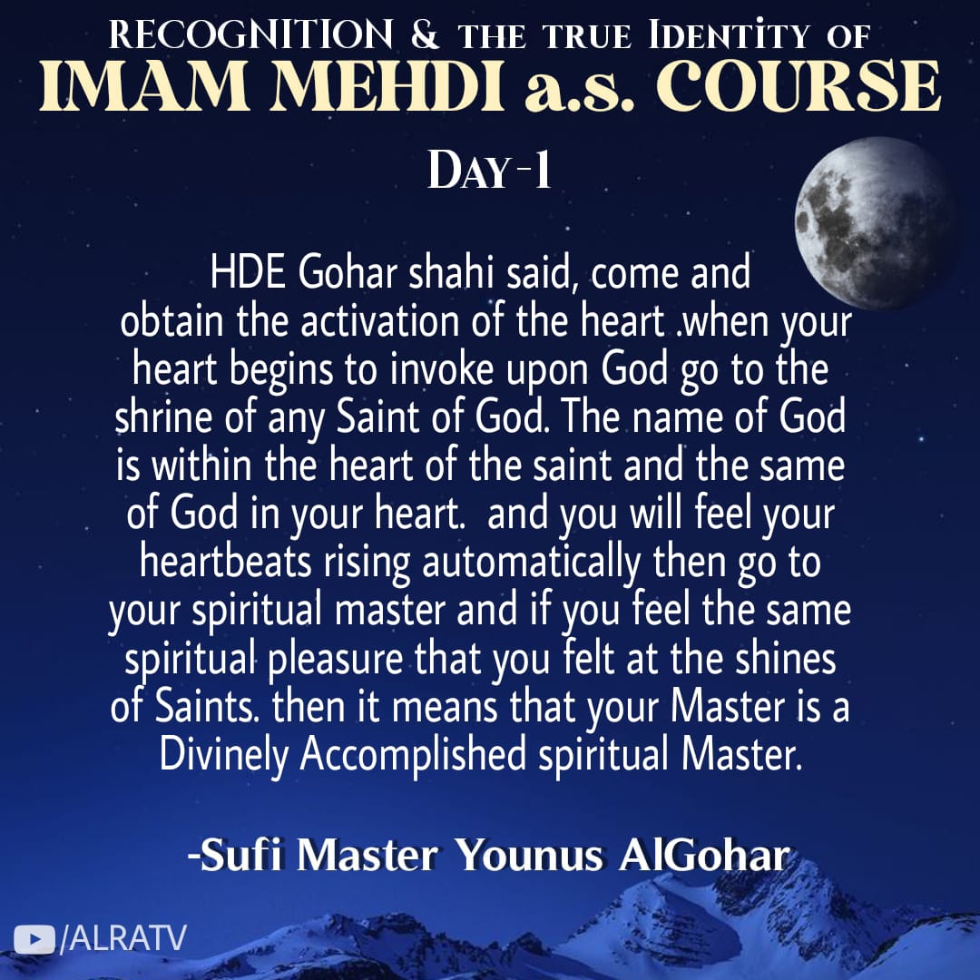 ABDULKA18411115's tweet photo. How can one be able to recognize a true spiritual master? #GoharShahi #ImamMehdi #TheLastSaviour #Divinesigns #truth #HeartMatters #awakening #heart #qalb #YounusAlGohar #Tassawuf #ALRATV #HeartActivation #TheAwaitedaone #Jesus #spiritualawakening #DivineLove #MehdiAlMuntazir https://t.co/BwzcNvzOnj