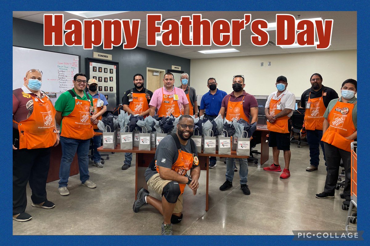 Happy Father’s Day to all the Home Depot Dads! Special thanks to our 0516 Dads. Thank you for you do and enjoy your day! @Marcy_olivarez <a href="/manny_1321/">manny martinez</a> <a href="/HD6872/">Robert Rojas</a>  <a href="/THDRoxSalinas/">Roxie Salinas</a>