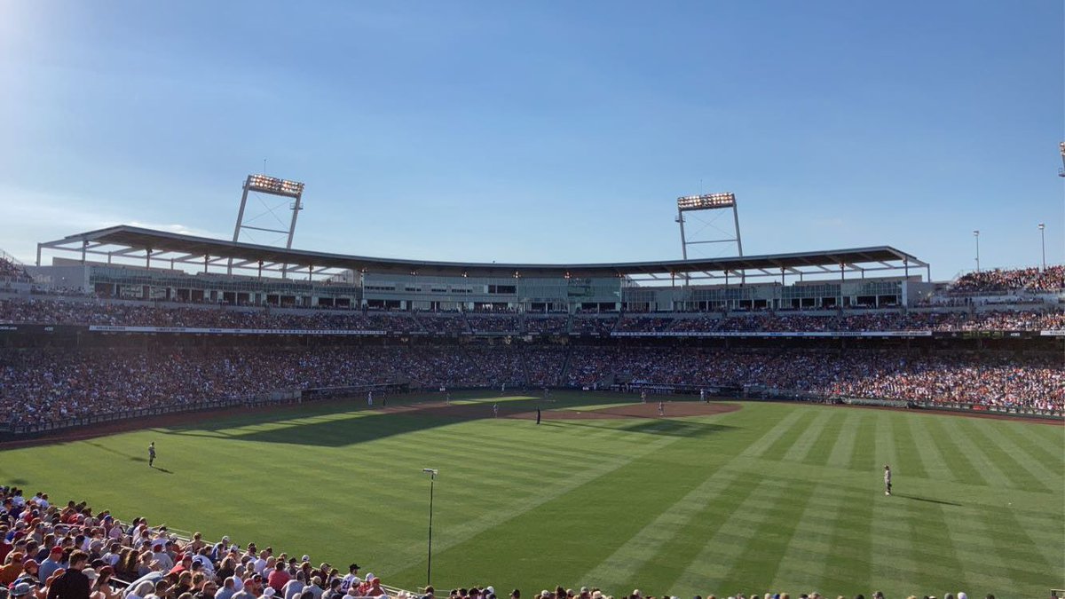 Packed House. #HornsDown #CWS