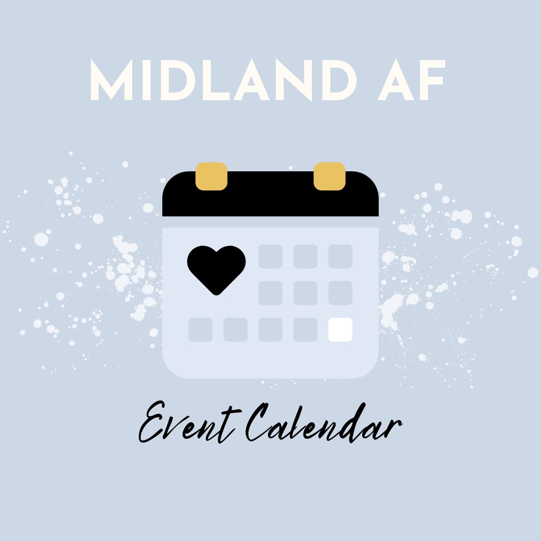 Looking for things to do in Midland any day of the week? mtr.cool/bhoxeovgol

We keep our website calendar updated with all of the local happenings, special events, and family fun!

Have a special event to add to our calendar? Send it our way! mtr.cool/xrjxoxuvkp