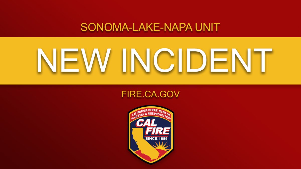 CALFIRELNU's tweet photo. #BodegaFire – CAL FIRE Sonoma-Lake-Napa Unit is at scene of a vehicle fire extended into a 1 acre vegetation fire near the area of  Bodega Ave/Pepper Rd, Two Rock. If traveling in the area use caution. No evacuations issued at this time. Updates to follow. 

 #CALFIRE
#CALFIRELNU https://t.co/Nv267xyztF