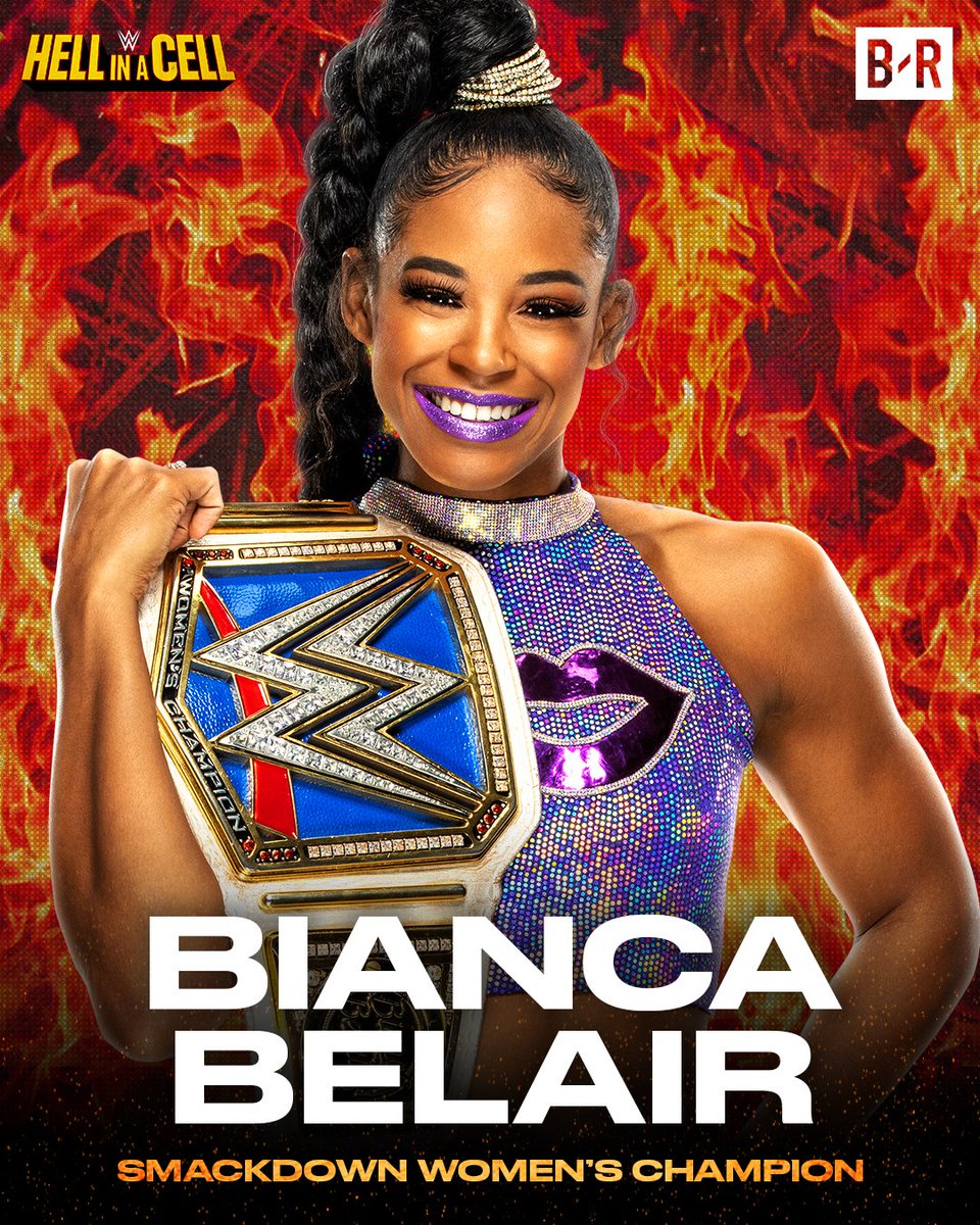 BRWrestling's tweet photo. AND STILL.

Bianca Belair retains her SmackDown Women's Championship vs. Bayley 🏆

#HIAC https://t.co/riWo0r61HJ